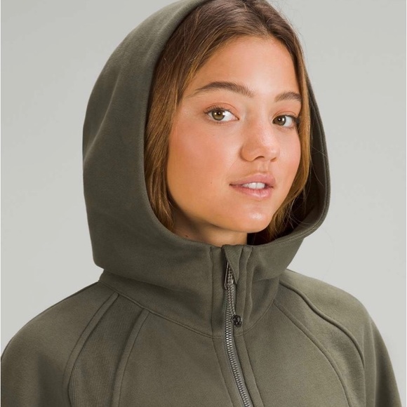 BNWT Lululemon scuba oversized full zip scuba hoodie XS/S Coban Brown - Picture 4 of 9